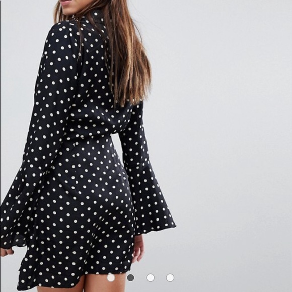 NWT Polka Dot Shift Dress - Picture 4 of 6